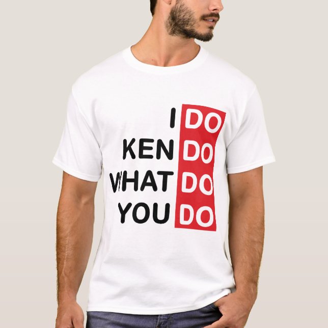 Eu faço Kendo… T-shirt (Frente)