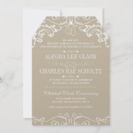 Eu faço-me convites para a tipografia de vinhetas 