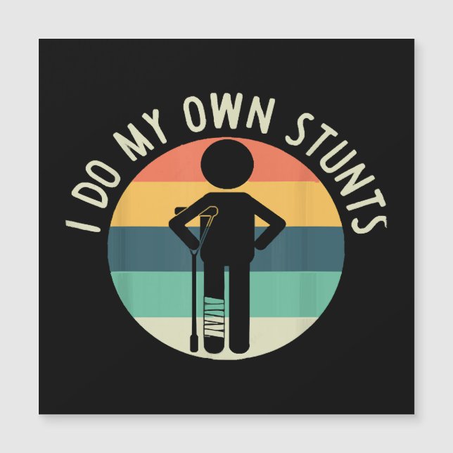 eu faço minhas próprias acrobacias (Frente)