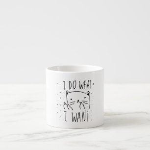 Eu faço o que eu quero o branco da caneca