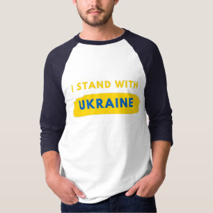 Eu Fico Com A Ucrânia T-Shirt