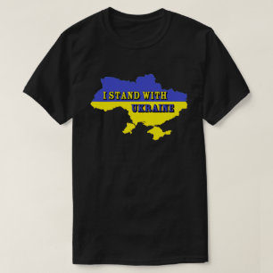 EU FICO COM A UCRÂNIA T-Shirt