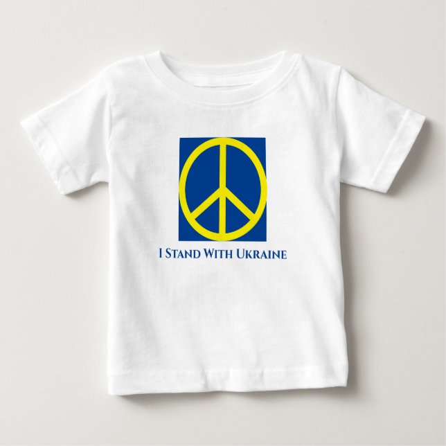 Eu Fico Com A Ucrânia T-Shirt (Frente)