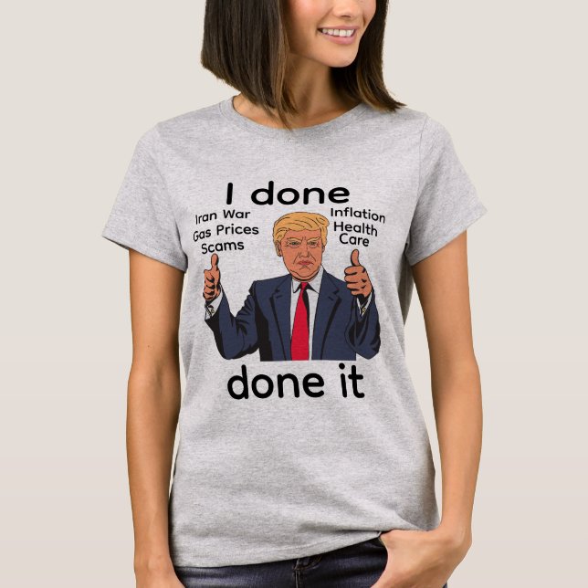 Eu Fiz Fiz Isso Camiseta (Frente)