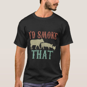 Eu Fumaria Essa Camisa - Grelha De Churrasco Engra
