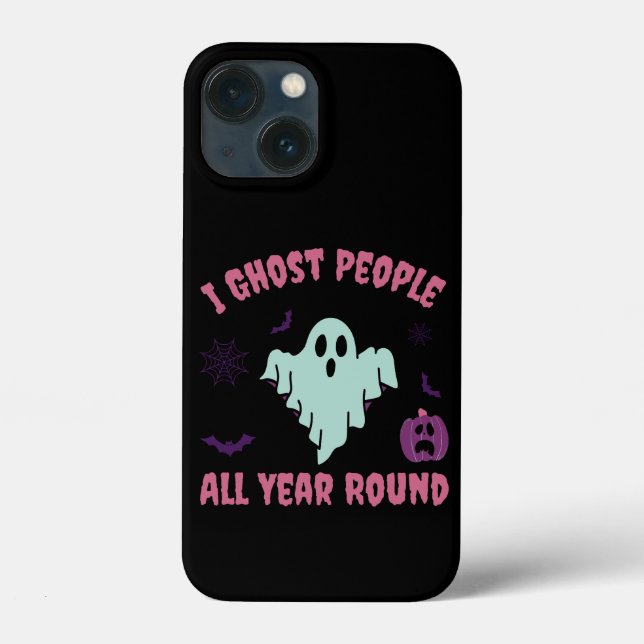 Eu Ghost Pessoas O Ano Todo No Halloween (Verso)