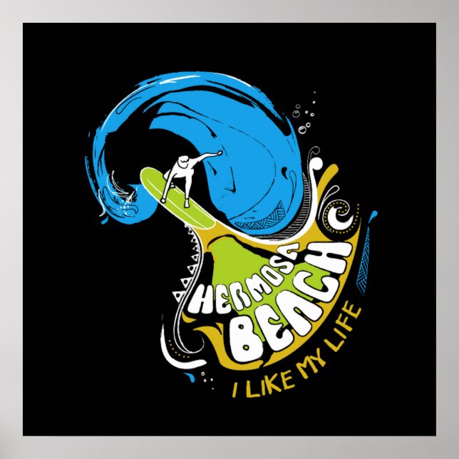 "Eu gosto da minha vida" Poster original (Frente)