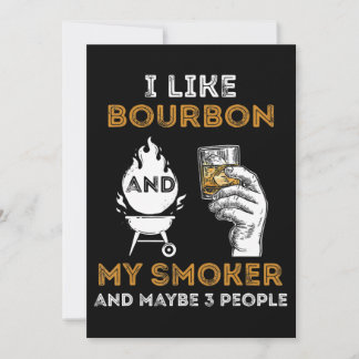 Eu Gosto De Bourbon Meu Fumante Talvez 3 Pessoas D