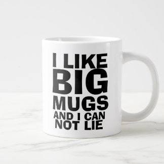 Eu Gosto de Canecas Grandes Caneca Divertida de Ca