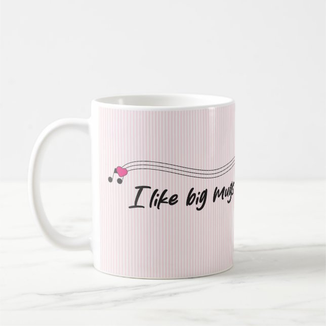 Eu Gosto de Canecas Grandes de Café Caneca (Esquerda)