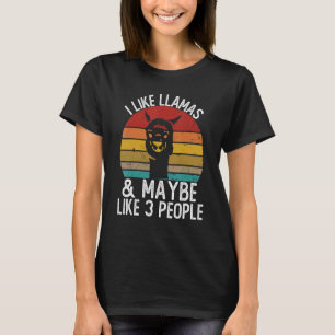 Eu Gosto De Lhamas E Talvez Como Três Camisas De P