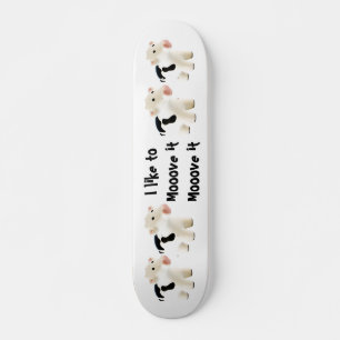 Eu gosto de moove it, mooove it ... skate de vaca
