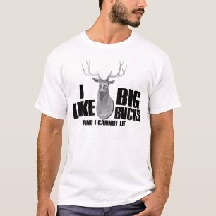 Eu gosto de t-shirt das quantias chorudas