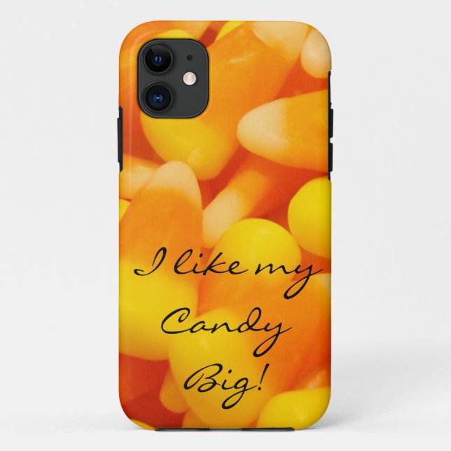 Eu gosto do meu Candy Big! Capas para iPhone 5 Can (Verso)