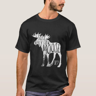 Eu Gosto Muito De Moose Ok Camisa Moose Tshirt Moo