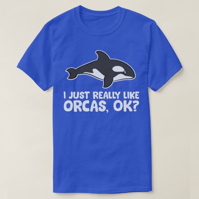 Eu Gosto Muito De Orcas Love Orca Whales Pullover (Frente do Design)