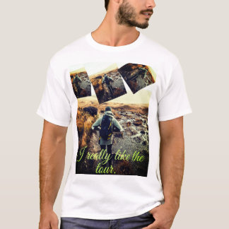 Eu gosto muito do tour. T-shirt design