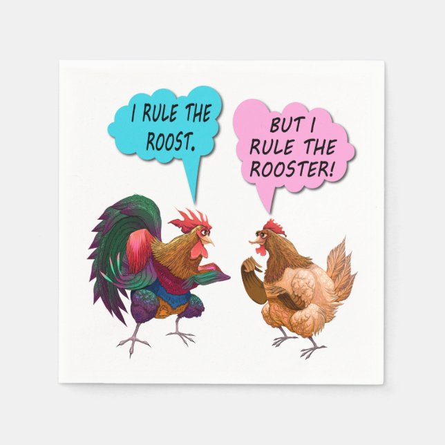 Eu governo os guardanapos (Frente)