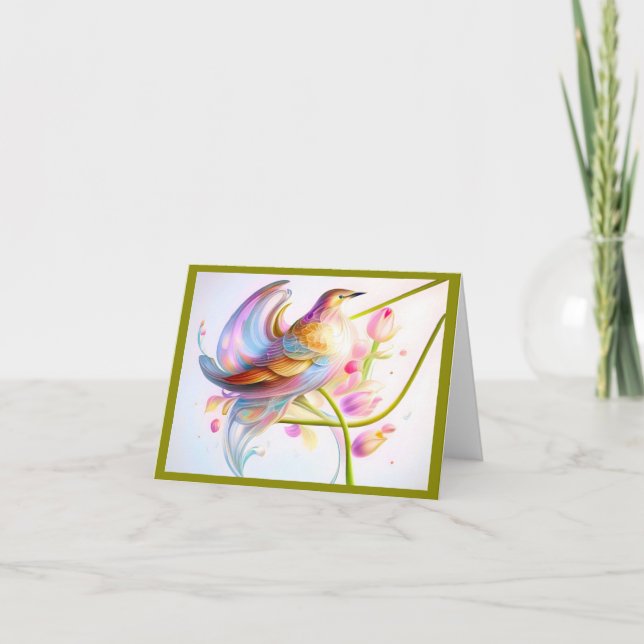 Eu irei embora(2) Cartão de Nota (Frente)