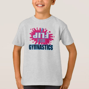 Eu lanço para a camisa da ginástica