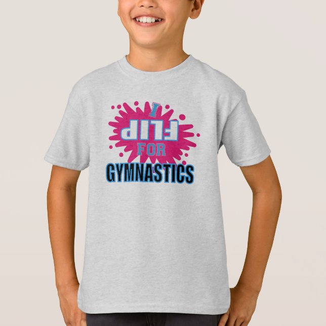Eu lanço para a camisa da ginástica (Frente)