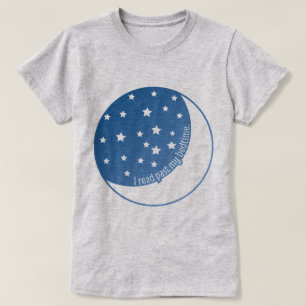 Eu li após meu t-shirt gráfico estilizado das