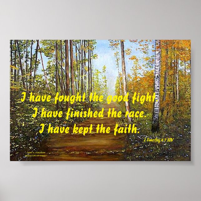 EU LUTEI COM A BOA POSTER DE LUTA (Frente)