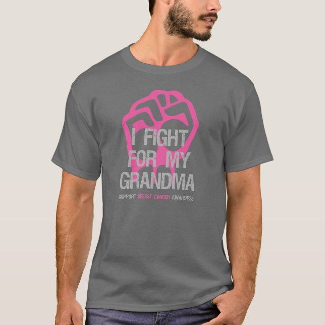 Eu luto a avó das camisas da consciência do cancro (Frente)