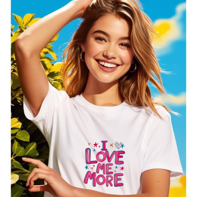 Eu Me Amo Mais: Camiseta de Autoamor e Confiança (Criador carregado)