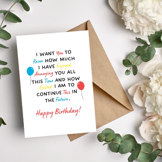 Eu Me Diverti Com Seu Cartão De Aniversário Feliz (Criador carregado)