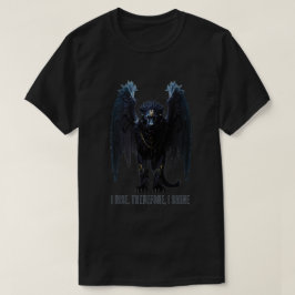 Eu me levanto. Portanto, eu brilho 001a Camiseta