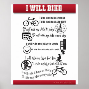 Eu montarei meu poster da bicicleta