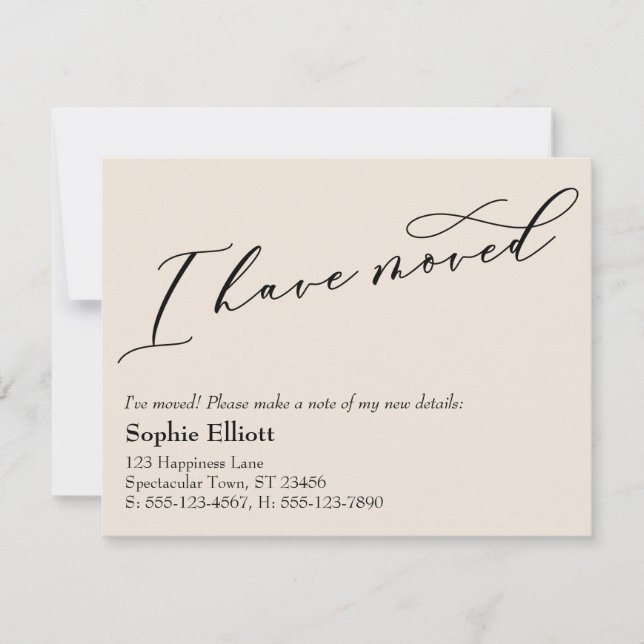 Eu Movi Um Novo Anúncio De Creme De Endereço (Frente)