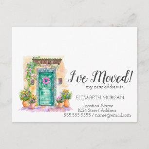 Eu mudei-me, Anúncio da Porta da Casa Mexicana