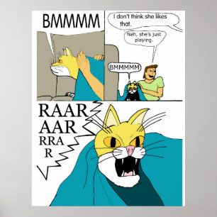 Eu não acho que ela gosta dessa Poster