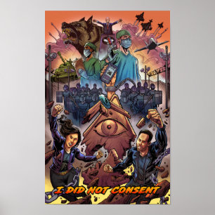 Eu Não Consentia Poster de Vídeo de Música