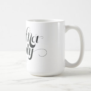 Eu não cumprirei caneca