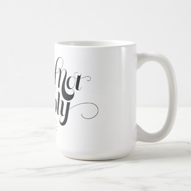 Eu não cumprirei caneca (Direita)