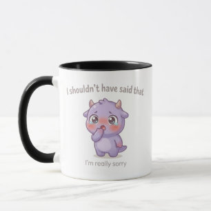 Eu Não Deveria Ter Dito Aquilo Caneca de Presente