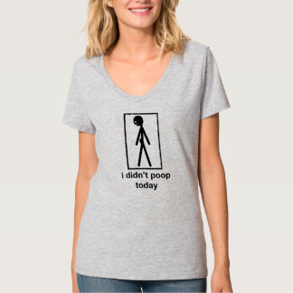 Eu não fiz camisa do tombadilho hoje