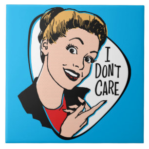 Eu não me importo com o Azulejo cerâmico