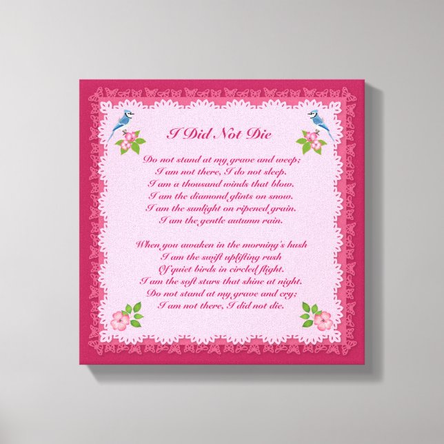 Eu Não Morri de Impressão de luto (Frente)