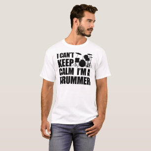Eu não posso manter a calma que eu sou um t-shirt
