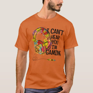 eu não posso ouvi-lo na camisa de jogos fone 1