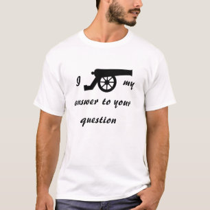 Eu não posso responder à sua t-shirt de perguntas