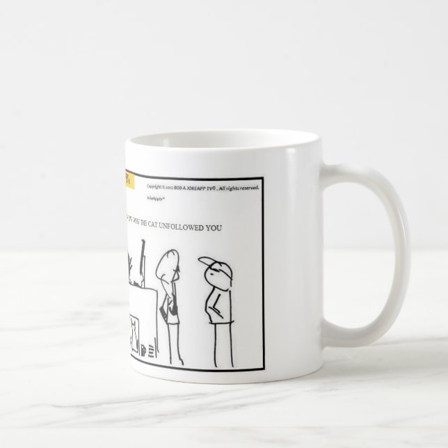 Eu não sei porque a caneca do Você-Café de (Direita)