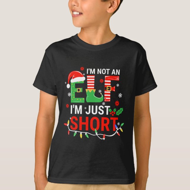 Eu não sou um Elf Eu sou apenas homens de camisa c (Frente)