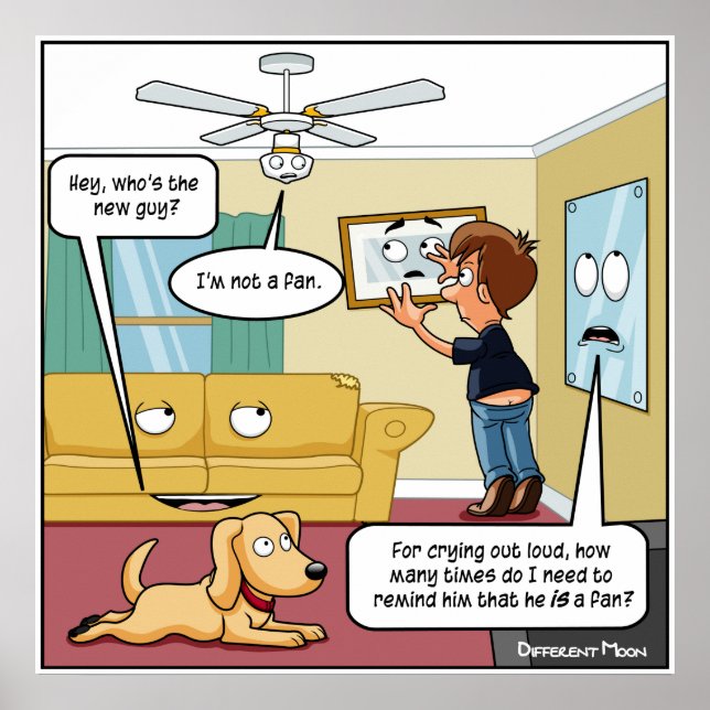 Eu não sou um Poster do Fan Punny (Frente)