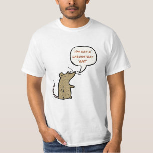 Eu não sou um rato de laboratório de T-Shirt