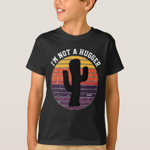EU NÃO SOU UMA VINTAGEM ENORME CACTUS KIDS T-SHIRT